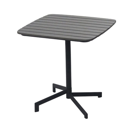 Euro Style - Kalmar Outdoor Folding Table, Dark Gray/Black - 90794-DKGRY veiw 3