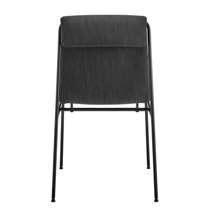 Euro Style - Ludvig Fabric Side Chairs, Anthracite/Black - Set of 2 - 80078ANTH veiw 6
