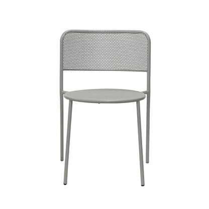 Euro Style - Nansen Stackable Outdoor Side Chairs, Oyster Gray - Set of 2 - 90770-OYSGRY veiw 2