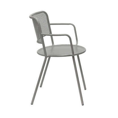 Euro Style - Nansen Stackable Outdoor Armchairs, Oyster Gray - Set of 2 - 90772-OYSGRY veiw 4