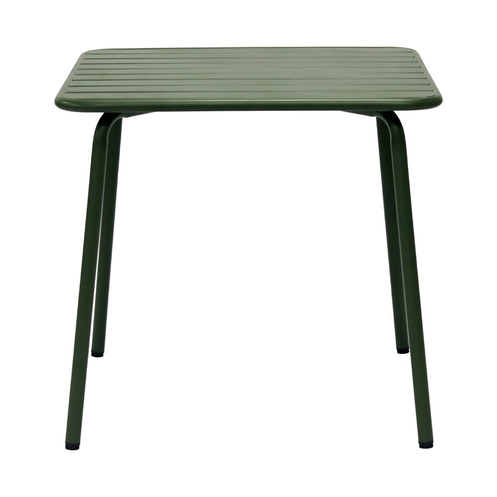 Euro Style - Rosco 32inW Outdoor Square Table, Dark Green - 90861-DKGRN veiw 1