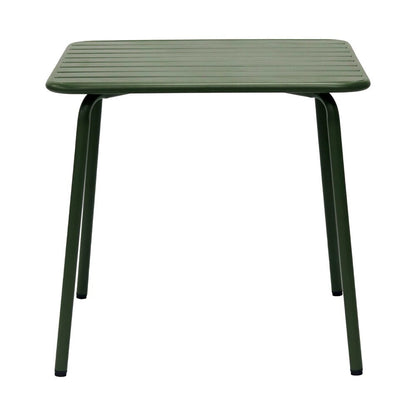 Euro Style - Rosco 32inW Outdoor Square Table, Dark Green - 90861-DKGRN veiw 1