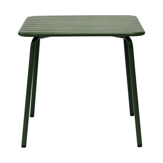 Euro Style - Rosco 32inW Outdoor Square Table, Dark Green - 90861-DKGRN veiw 1