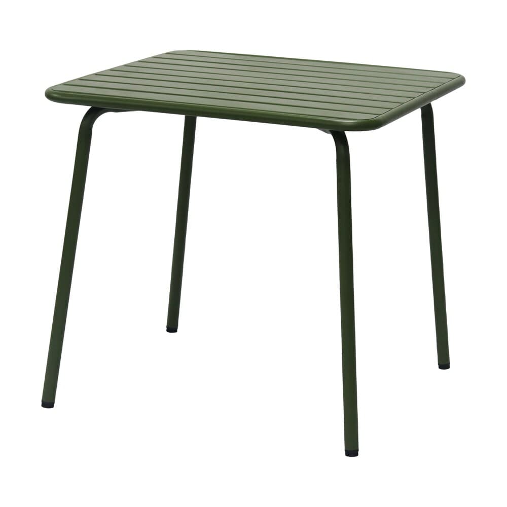 Euro Style - Rosco 32inW Outdoor Square Table, Dark Green - 90861-DKGRN veiw 2