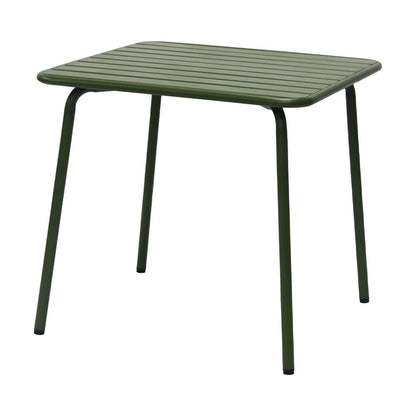 Euro Style - Rosco 32inW Outdoor Square Table, Dark Green - 90861-DKGRN veiw 2