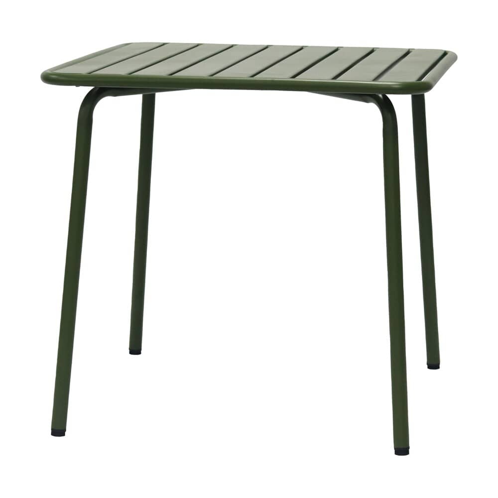 Euro Style - Rosco 32inW Outdoor Square Table, Dark Green - 90861-DKGRN veiw 3