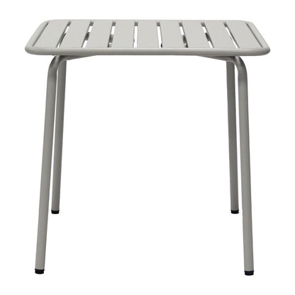 Euro Style - Rosco 32inW Outdoor Square Table, Oyster Gray - 90861-OYSGRY veiw 2