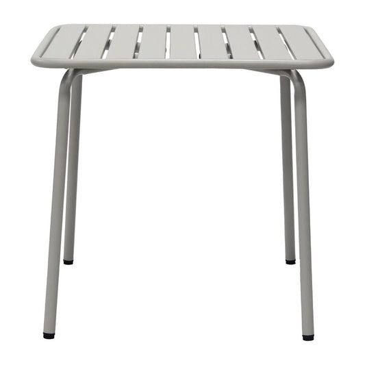 Euro Style - Rosco 32inW Outdoor Square Table, Oyster Gray - 90861-OYSGRY veiw 2