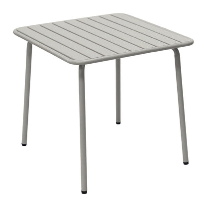 Euro Style - Rosco 32inW Outdoor Square Table, Oyster Gray - 90861-OYSGRY veiw 5