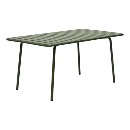 Euro Style - Rosco 63inW Outdoor Table, Dark Green - 90863-DKGRN veiw 2
