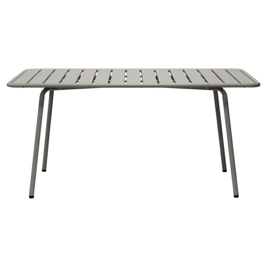 Euro Style - Rosco 63inW Outdoor Table, Oyster Gray - 90863-OYSGRY veiw 1