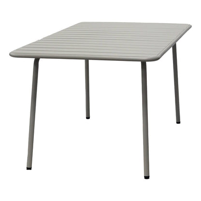 Euro Style - Rosco 63inW Outdoor Table, Oyster Gray - 90863-OYSGRY veiw 3