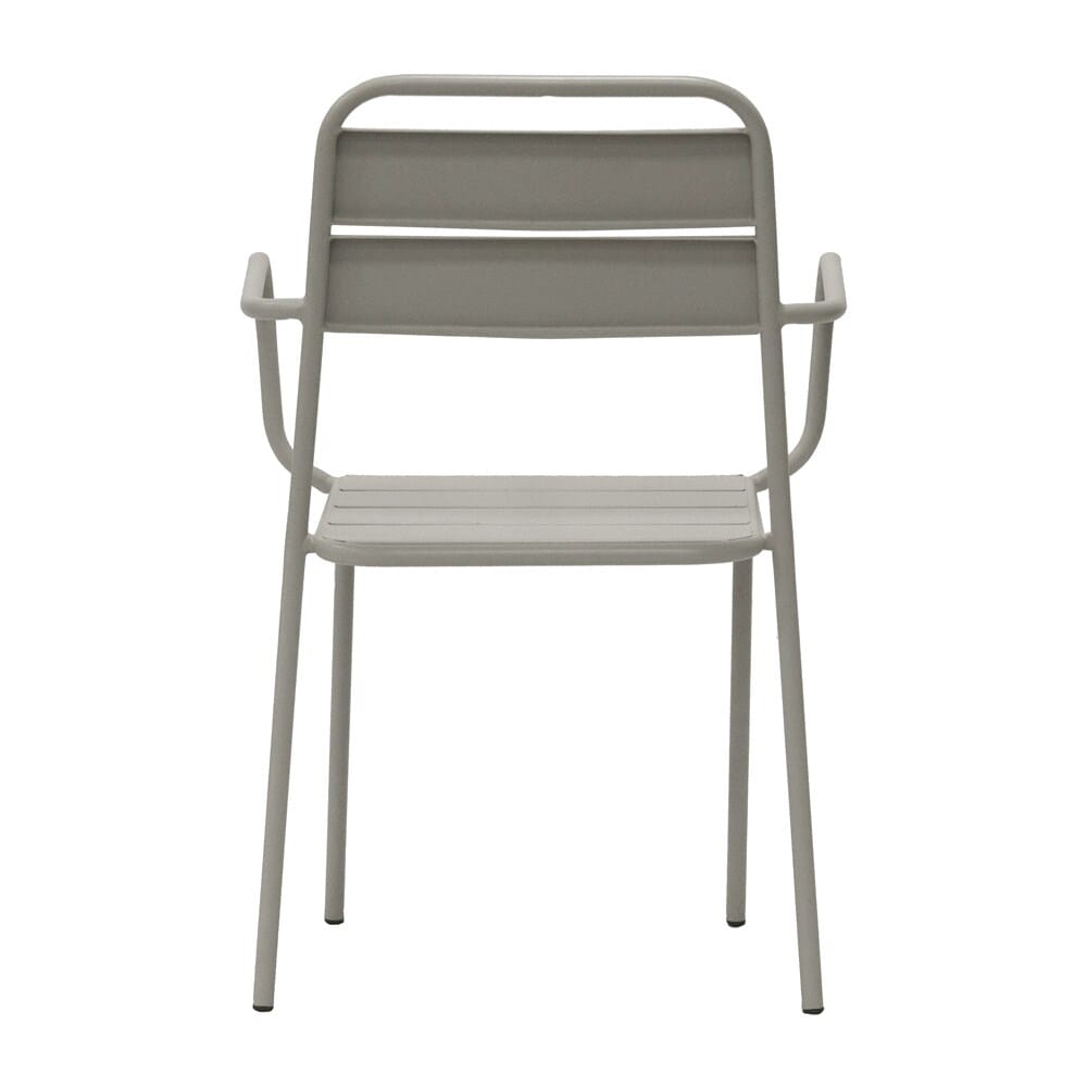 Euro Style - Rosco Stackable Outdoor Armchairs, Oyster Gray - Set of 2 - 90865-OYSGRY veiw 6