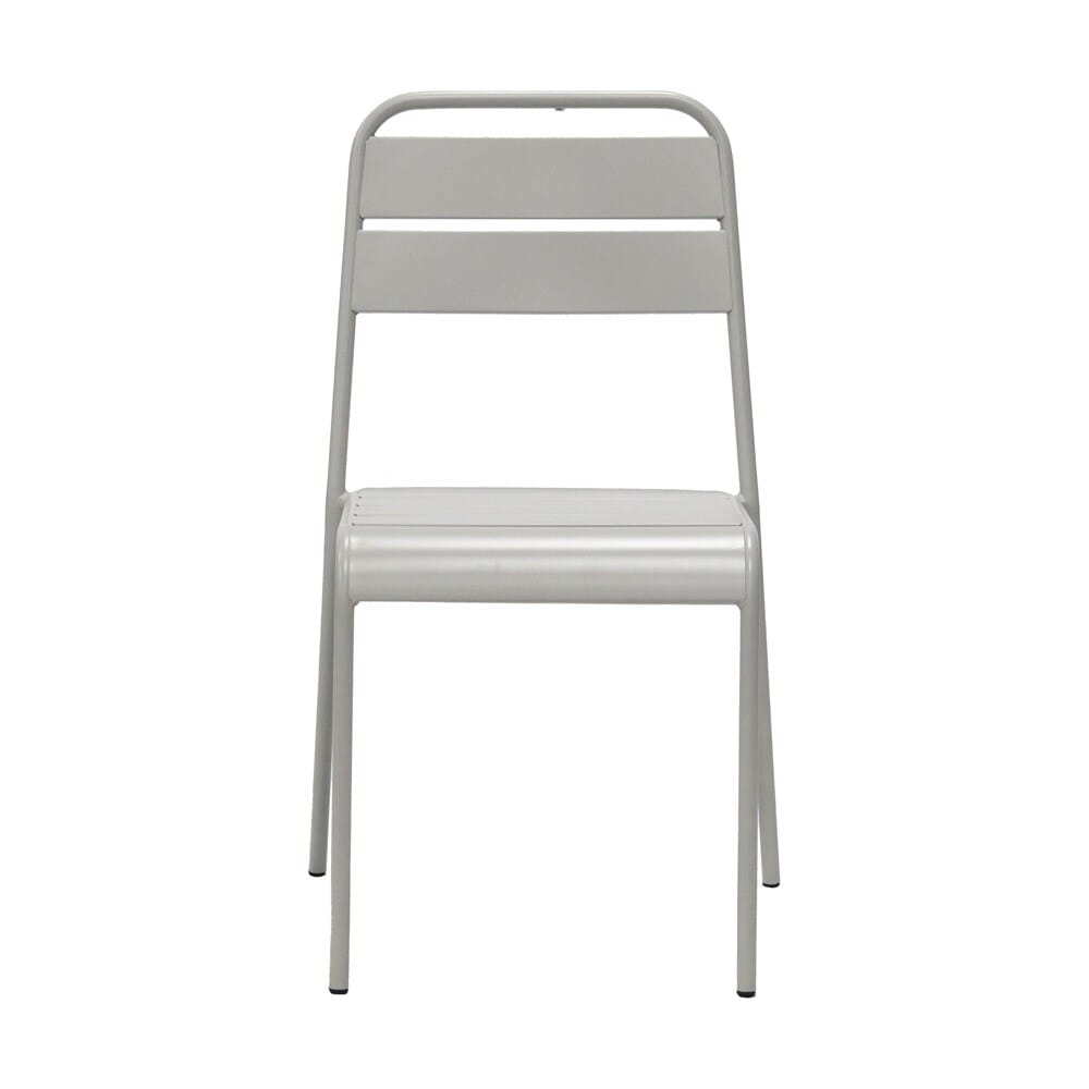 Euro Style - Rosco Stackable Outdoor Side Chairs, Oyster Gray - Set of 2 - 90867-OYSGRY veiw 2