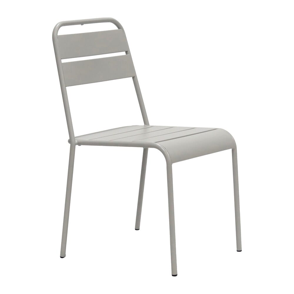 Euro Style - Rosco Stackable Outdoor Side Chairs, Oyster Gray - Set of 2 - 90867-OYSGRY veiw 3