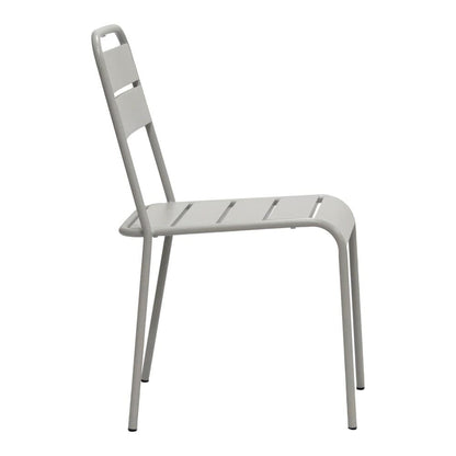 Euro Style - Rosco Stackable Outdoor Side Chairs, Oyster Gray - Set of 2 - 90867-OYSGRY veiw 4