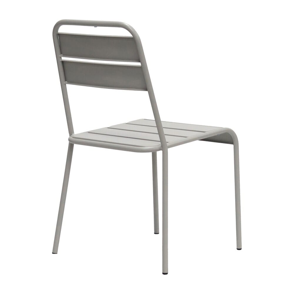 Euro Style - Rosco Stackable Outdoor Side Chairs, Oyster Gray - Set of 2 - 90867-OYSGRY veiw 5