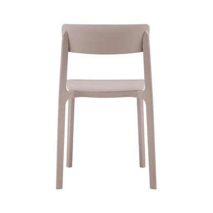 Euro Style - Tibo Stackable Outdoor Side Chairs, Taupe - Set of 2 - 80074-TPE veiw 6