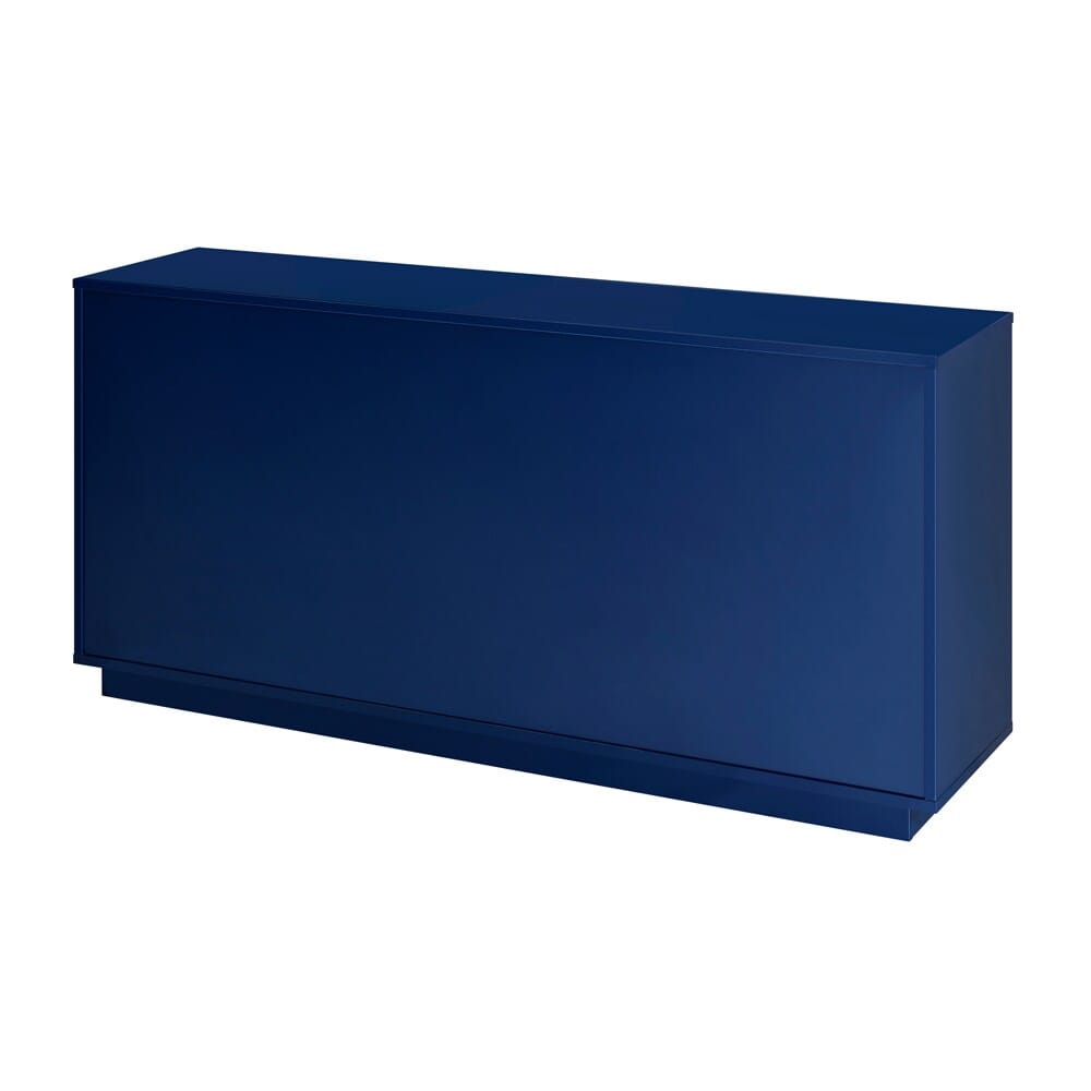Euro Style - Tresero 65inW Sideboard, High Gloss Deep Blue - 90644-BLU veiw 6