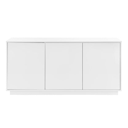 Euro Style - Tresero 65inW Sideboard, High Gloss White - 90644-WHT veiw 1