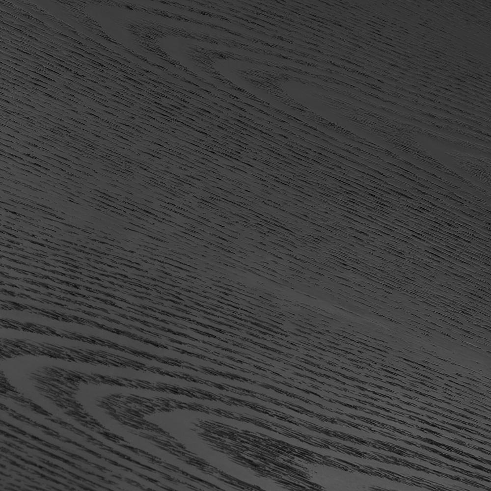 Euro Style - Wesley 44inW Round Dining Table, Matte Black - 39063BLK-KIT veiw 3