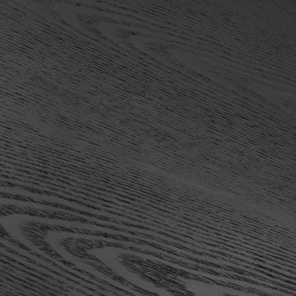 Euro Style - Wesley 44inW Round Dining Table, Matte Black - 39063BLK-KIT veiw 3