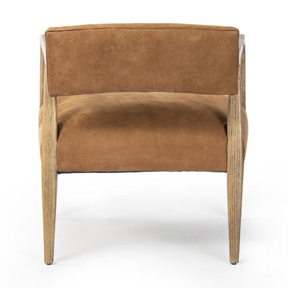 Four Hands - Abbott - Tyler Armchair - Nubuck Cognac - 105581-017 veiw 5