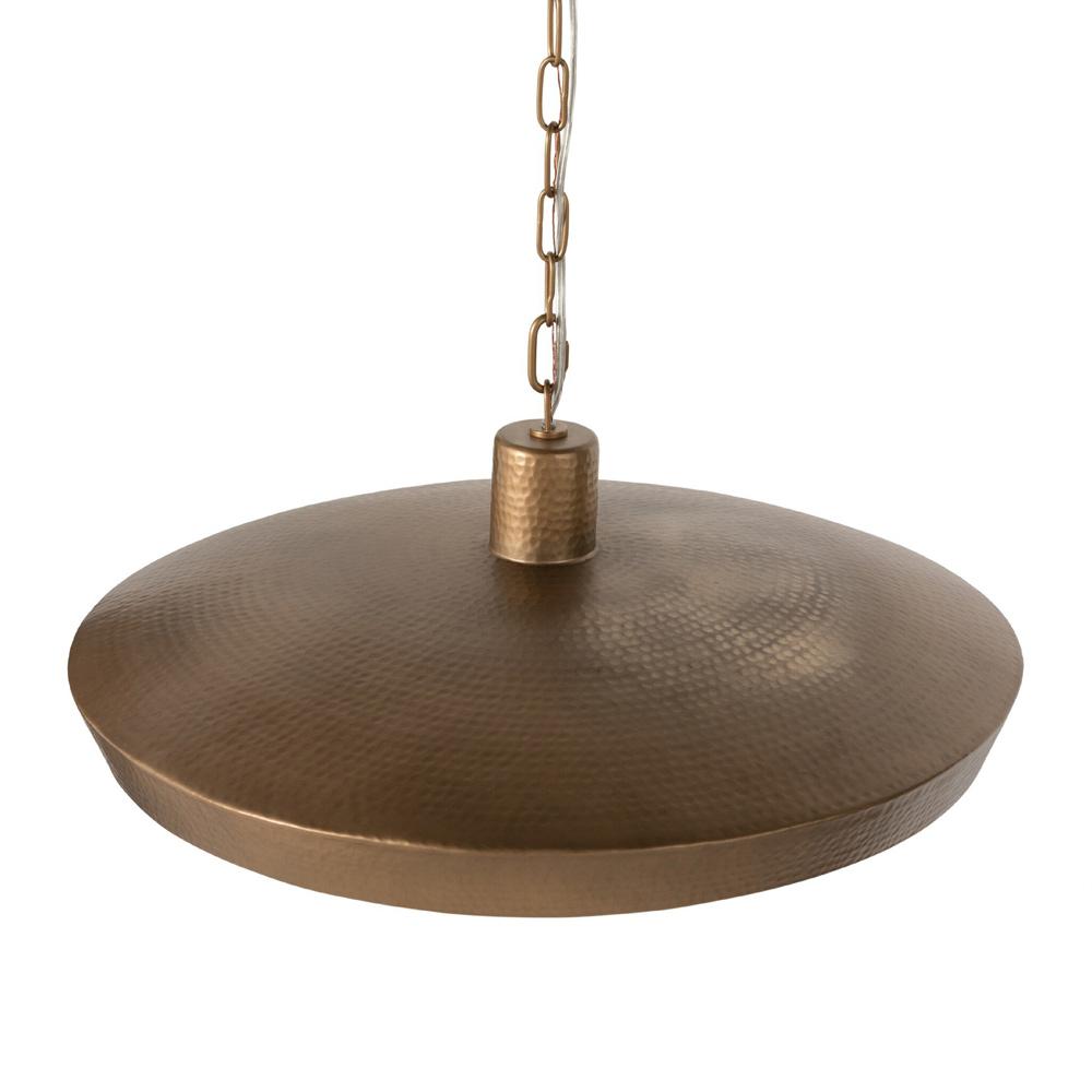 Four Hands - Camden - Eldon Pendant - Hammered Antique Brass - 224235-004 veiw 3