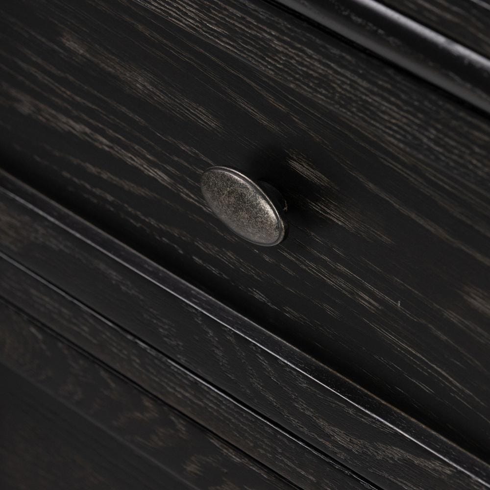 Four Hands - Collins - Toulouse Executive Desk - Distressed Black - 231890-002 veiw 4