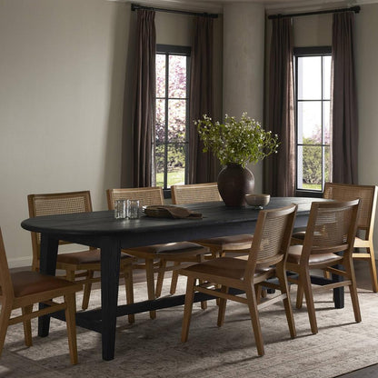 Four Hands - Collins - Alfie Dining Table - Black Pine - 229886-003 veiw 4