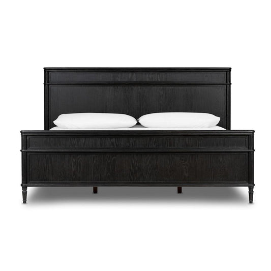 Four Hands - Collins - Toulouse Queen Bed - Distressed Black - 231966-004 veiw 2