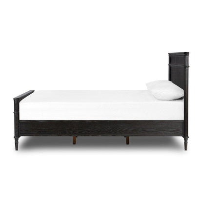 Four Hands - Collins - Toulouse Queen Bed - Distressed Black - 231966-004 veiw 3