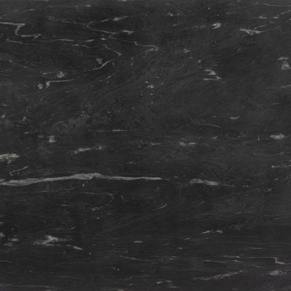 Four Hands - Element - Hammered Iron Coffee Table - Charcoal Marble - 236010-001 veiw 4