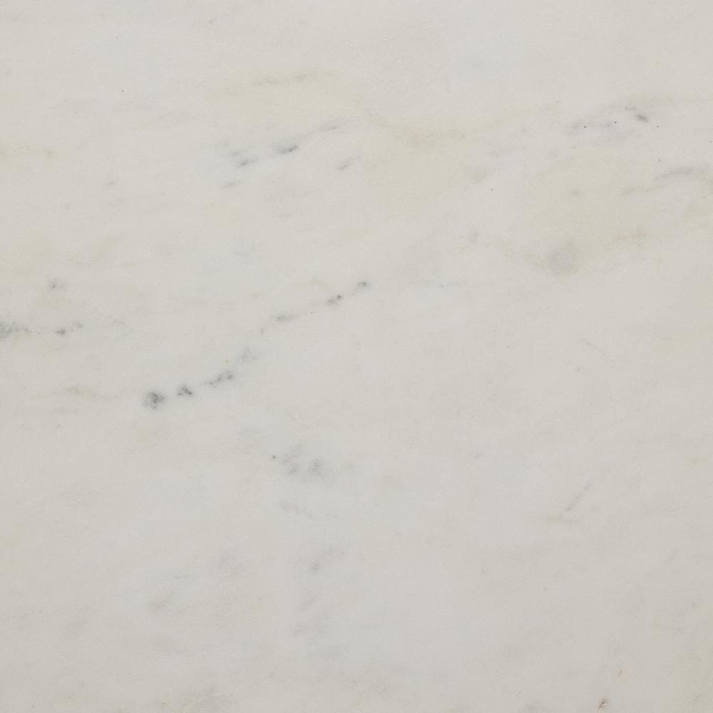 Four Hands - Element - Hammered Iron Coffee Table - White Marble - 236010-002 veiw 5