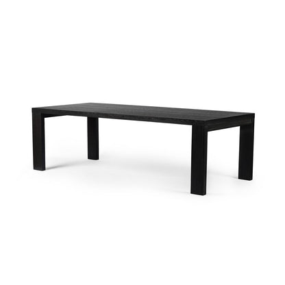 Four Hands - Irondale - Millie Dining Table - Drifted Matte Black - 233015-001 veiw 1