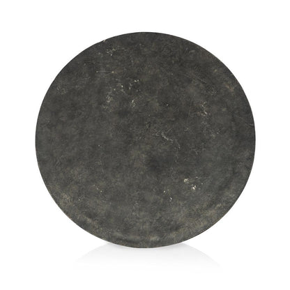 Four Hands - Marlow - Simone Round Coffee Table - Raw Black - 228085-006 veiw 5