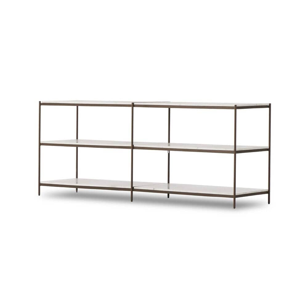 Four Hands - Marlow - Felix Large Console Table - Antique Brass - 235641-001 veiw 1