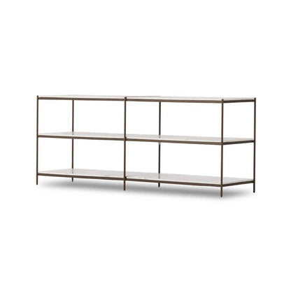 Four Hands - Marlow - Felix Large Console Table - Antique Brass - 235641-001 veiw 1