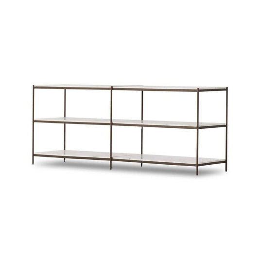 Four Hands - Marlow - Felix Large Console Table - Antique Brass - 235641-001 veiw 1