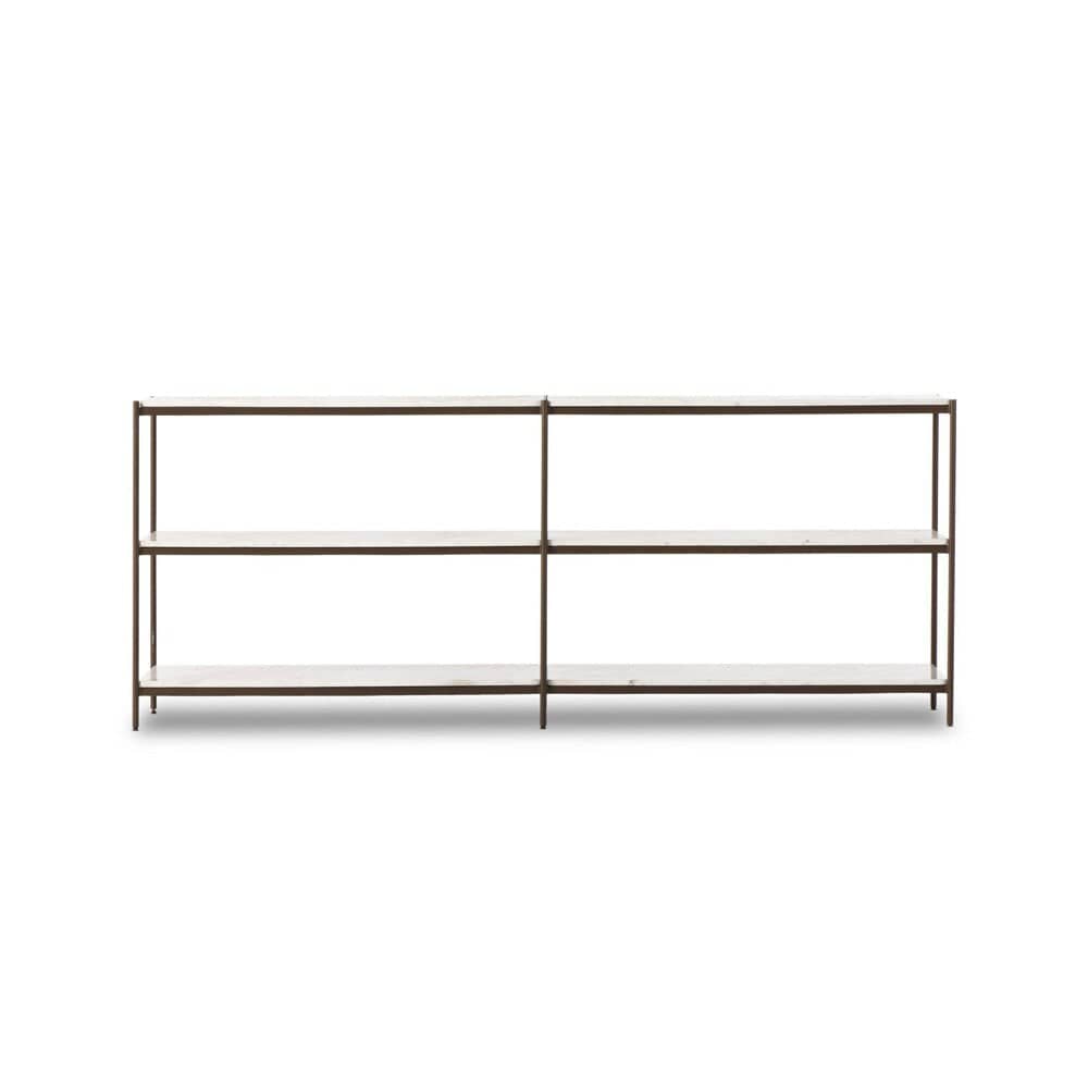 Four Hands - Marlow - Felix Large Console Table - Antique Brass - 235641-001 veiw 2