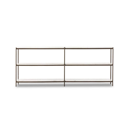 Four Hands - Marlow - Felix Large Console Table - Antique Brass - 235641-001 veiw 2