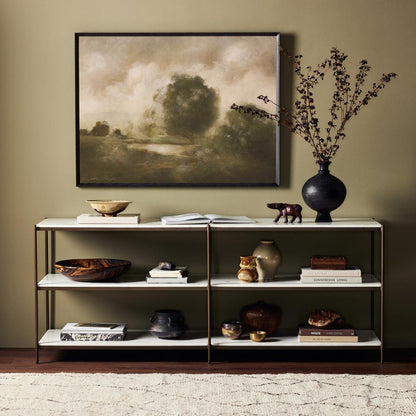 Four Hands - Marlow - Felix Large Console Table - Antique Brass - 235641-001 veiw 4
