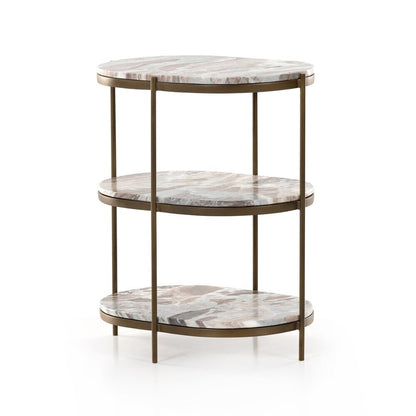 Four Hands - Marlow - Felix Oval Nightstand - Canyon - 106574-006 veiw 1