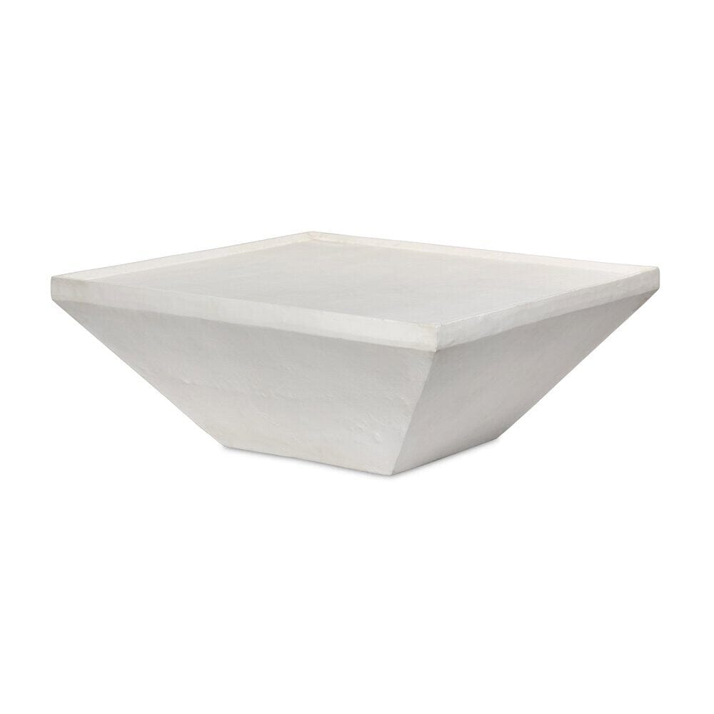 Four Hands - Marlow - Drake Outdoor Coffee Table - Matte White Cast Aluminum - 234219-002 veiw 1
