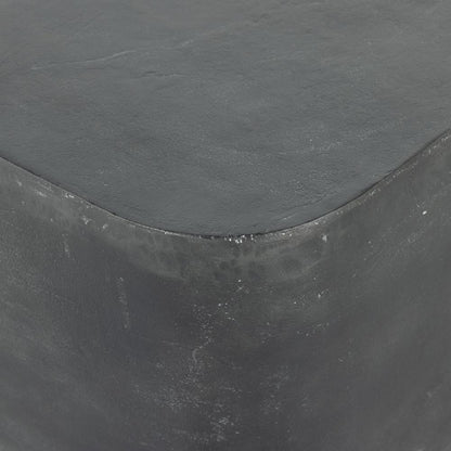 Four Hands - Marlow - Basil Square Outdoor End Table - Aged Grey - 229989-001 veiw 5
