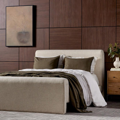 Four Hands - Norwood - Mitchell King Bed - Thames Cream - 231780-004 veiw 3
