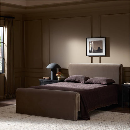 Four Hands - Norwood - Mitchell Queen Bed - Surrey Fossil - 231780-009 veiw 6