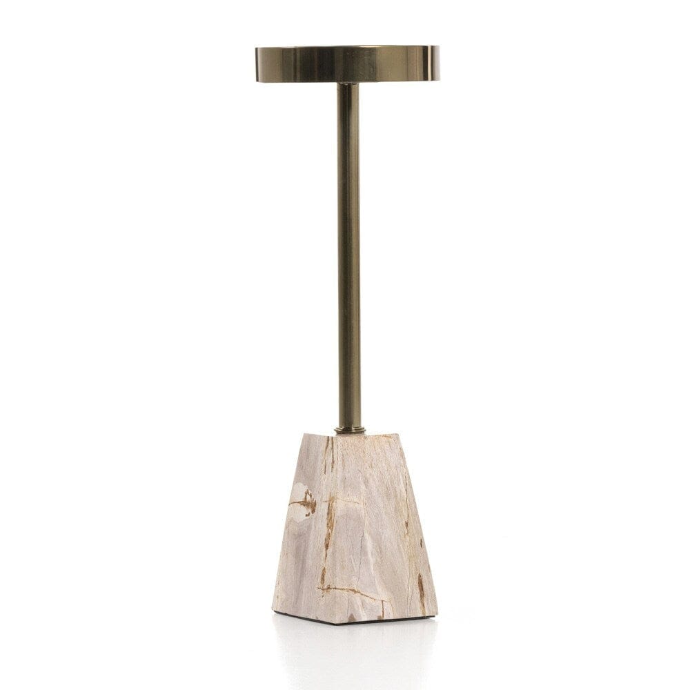 Four Hands - Palu - Galen End Table - Light Petrified Wood - 227725-001 veiw 3