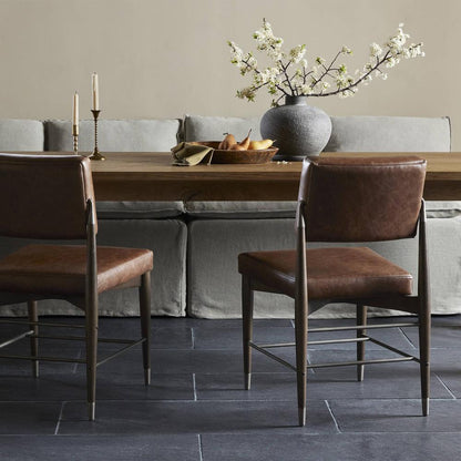 Four Hands - Parallel - Anton Dining Chair - Havana Brown - 108409-003 veiw 4
