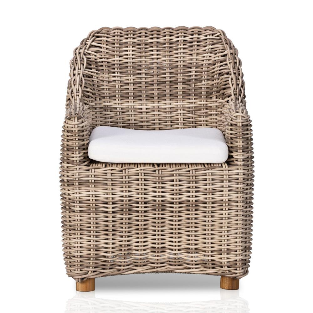 Four Hands - Pembrook - Messina Outdoor Dining Armchair - Venao Ivory - 233671-002 veiw 2